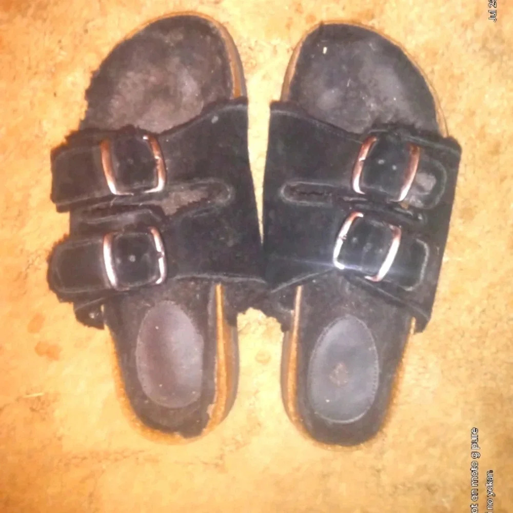 🐼🐼🐼Birkenstocks Arizona shearling sz 6